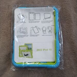 iPad Protective Case - Blue and Green